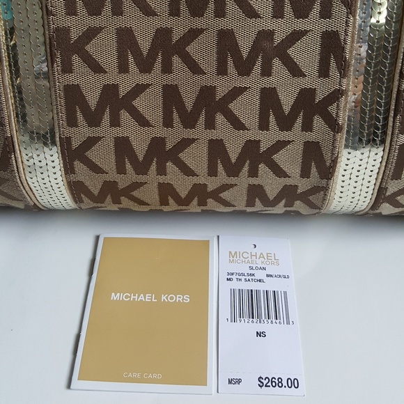 Michael Kors signature large tote, shoulder bag. - Picture 7 of 8